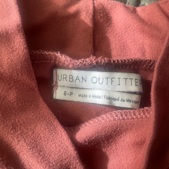 Urban Outfitters dusty rose/salmon long sleeve, turtle neck top - Picture 2 of 3